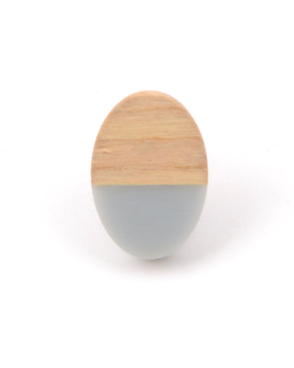 Boucles d'oreilles ovales asymétriques II