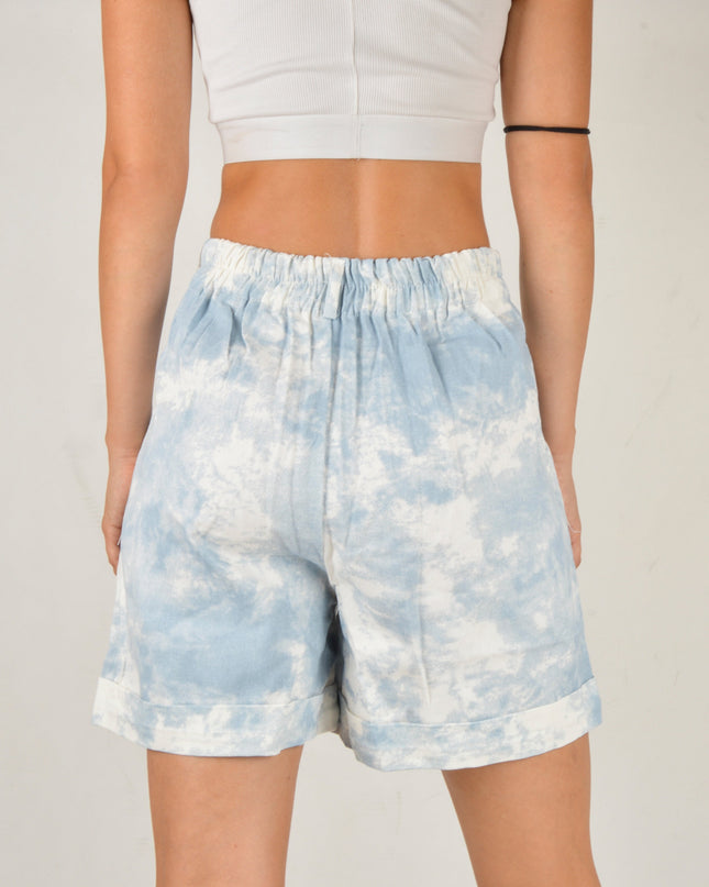 Short nuage bleu | Vêtement d'intérieur d'été confortable