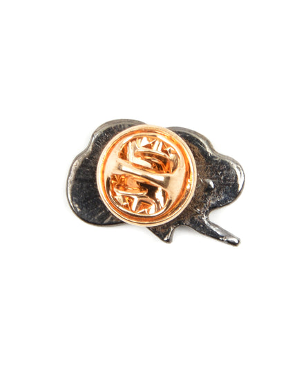 Broche nuage éclair - Accessoire amusant