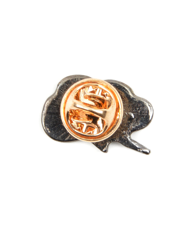 Broche nuage éclair - Accessoire amusant