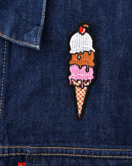Patch - Crème glacée à trois boules