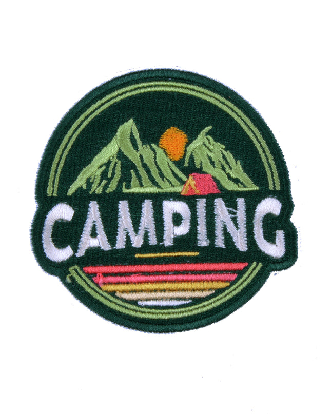 Écusson thermocollant - Camping