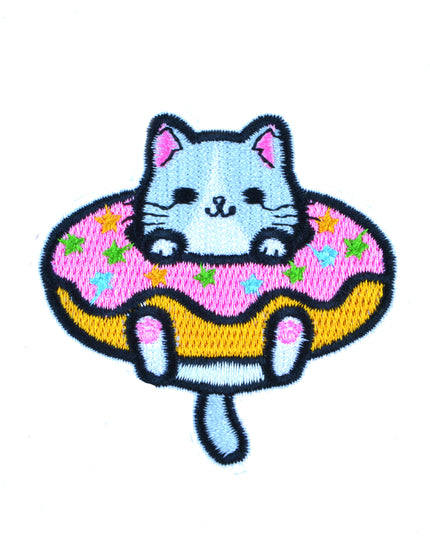 Cat in Donut Patch
