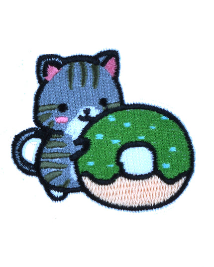 Patch - Chat avec un donut