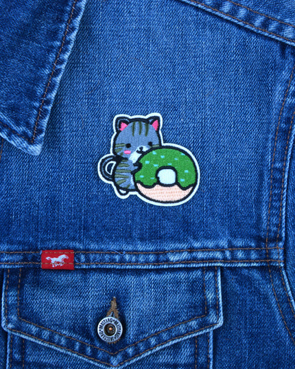 Patch - Chat avec un donut