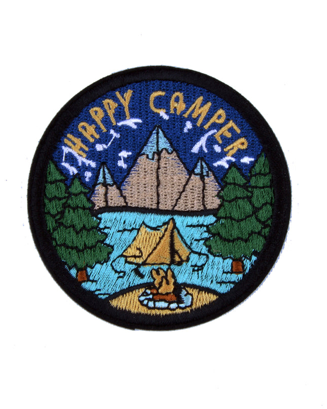 Patch - Campeur heureux