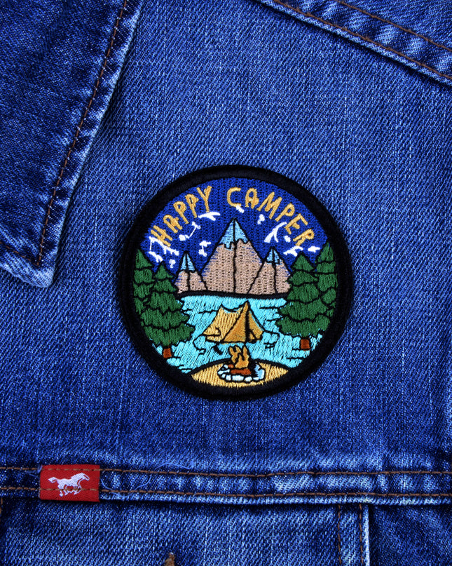 Patch - Campeur heureux