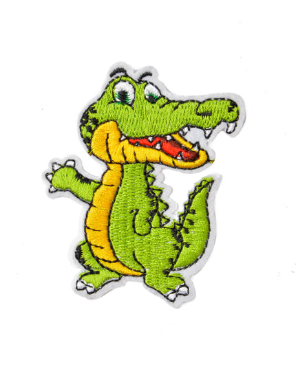 Écusson Croc II - Broderie animalière unique