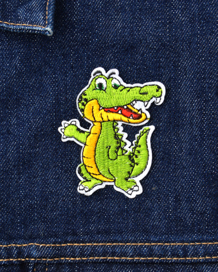 Écusson Croc II - Broderie animalière unique