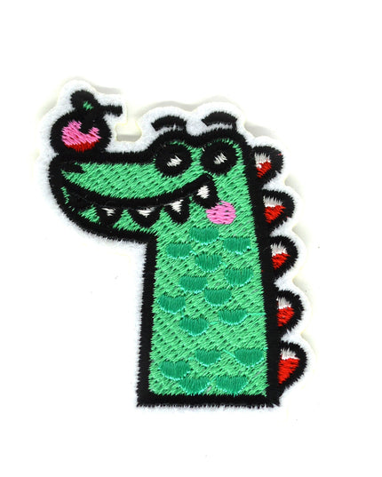 Patch - Crocodile avec pomme