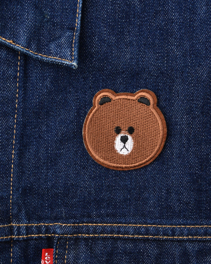 Écusson tête d'ours | Accessoire adorable