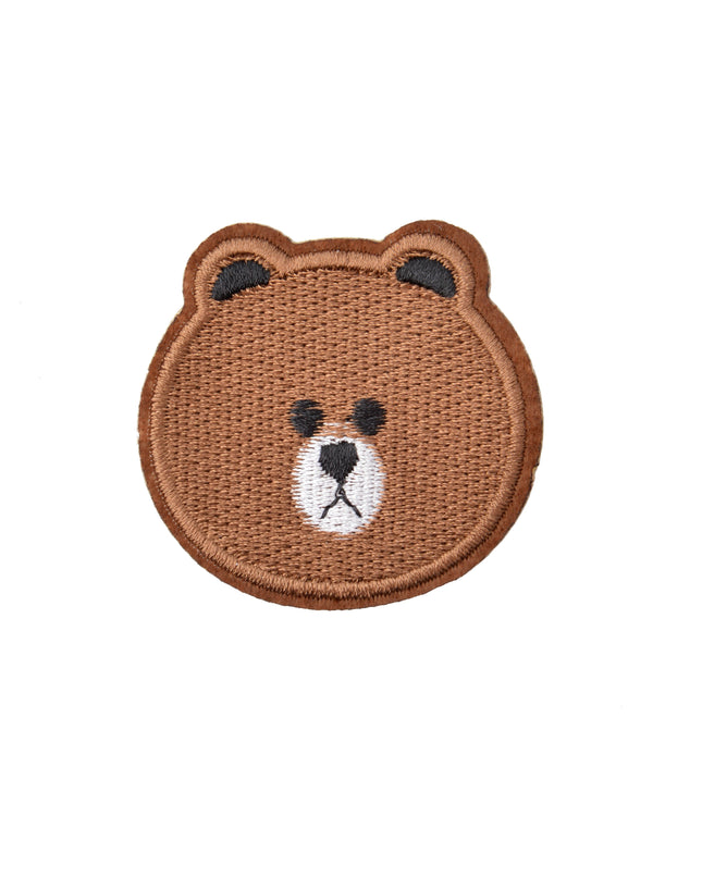 Écusson tête d'ours | Accessoire adorable