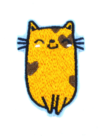 Patch - Chat potelé souriant