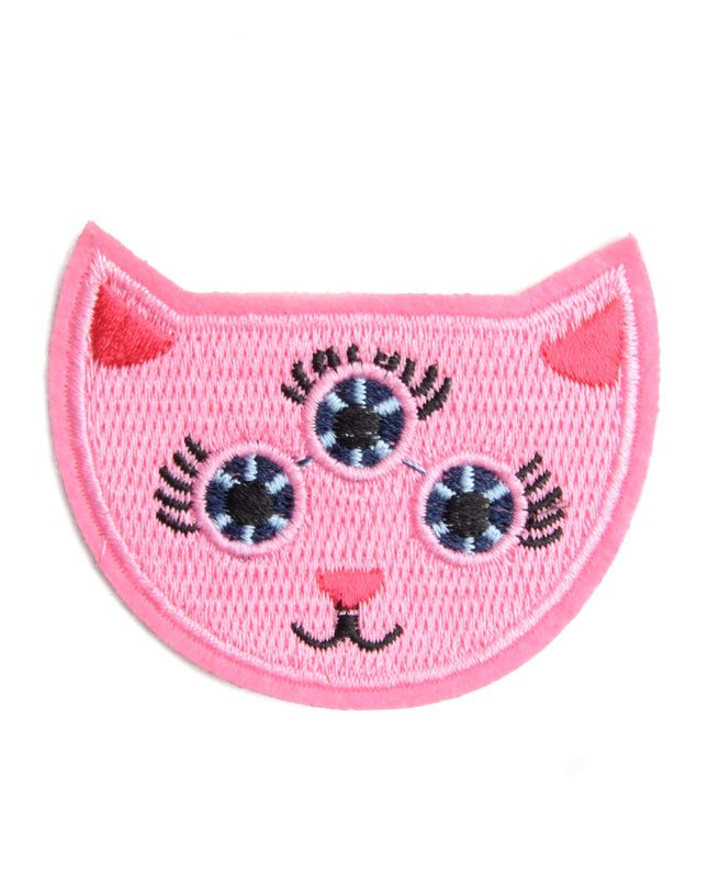 Patch - Accessoire de costume d'Halloween pour chat rose