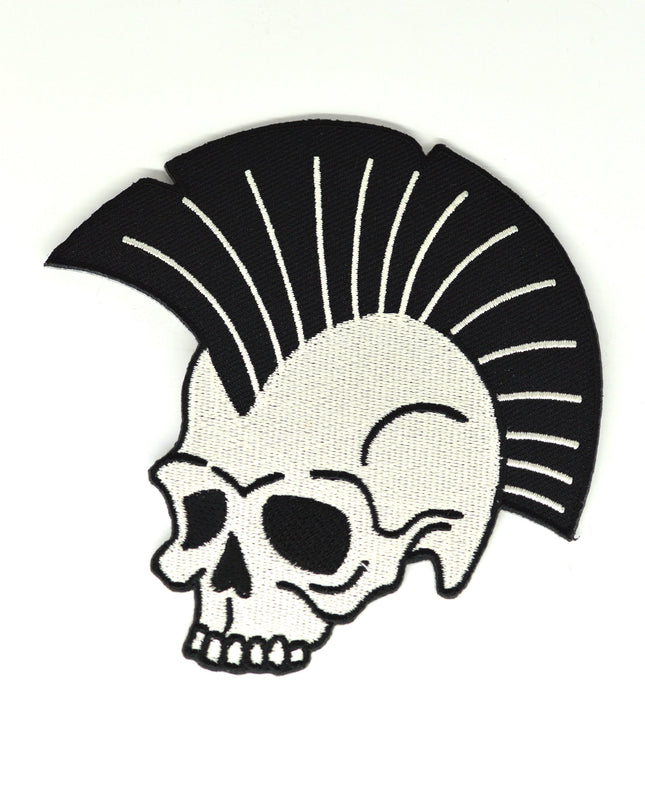 Patch - Crâne Punk | Déguisements d'Halloween pour tous