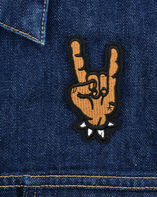 Écusson Rock Hand | Accessoire rebelle