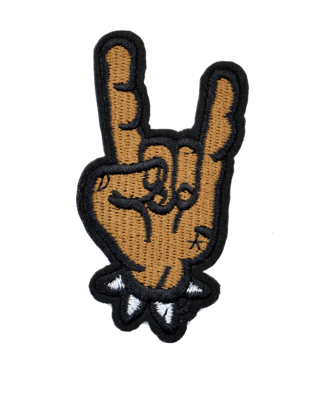 Écusson Rock Hand | Accessoire rebelle