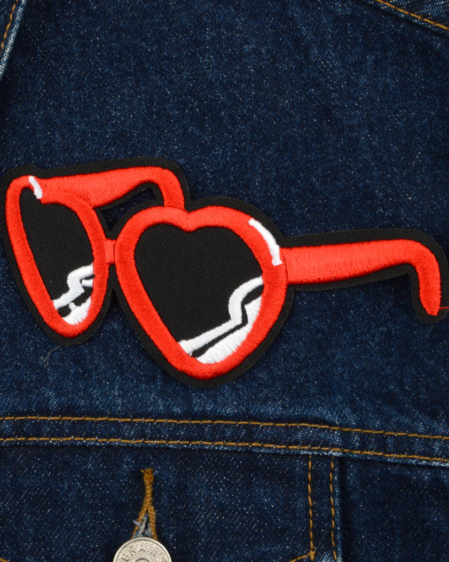 Patch - Lunettes | Vêtements de Noël et de Saint-Valentin
