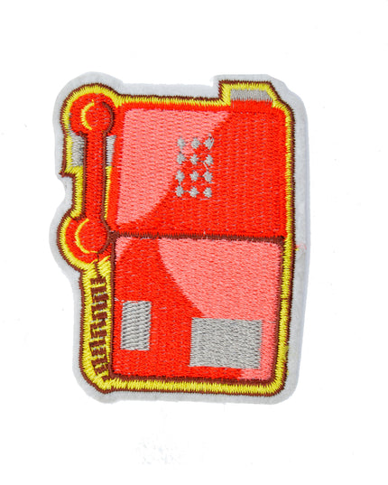 Patch rouge pour téléphone - Accessoire nostalgique
