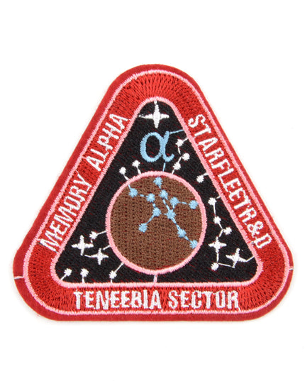 Écusson Alpha - Motif brodé élégant
