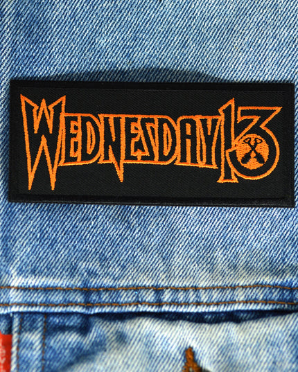Patch - Mercredi 13 | Accessoire de costume d'Halloween