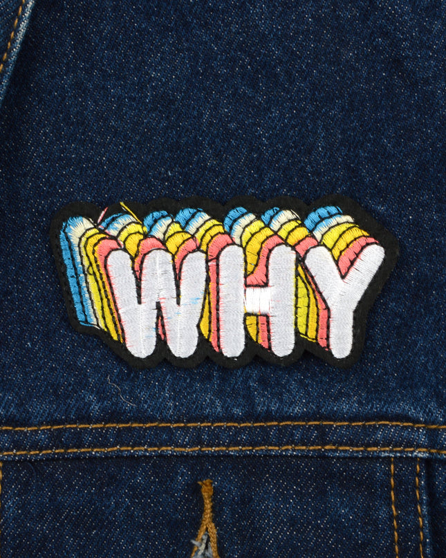 Écusson thermocollant - Pourquoi