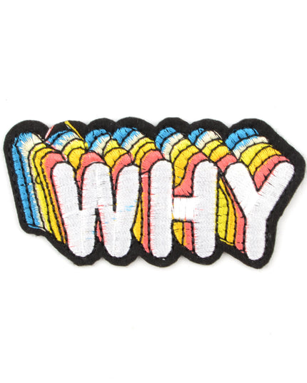 Iron-On Patch - Why