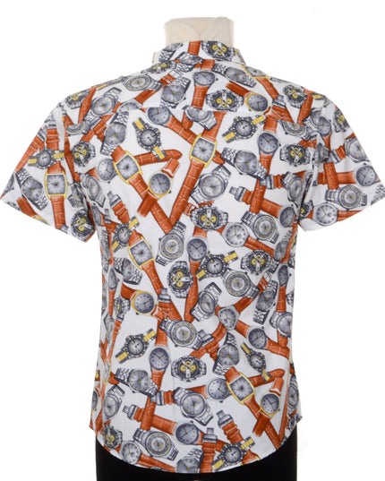 Chemise - Motif montre | Idéale pour les pulls de Noël