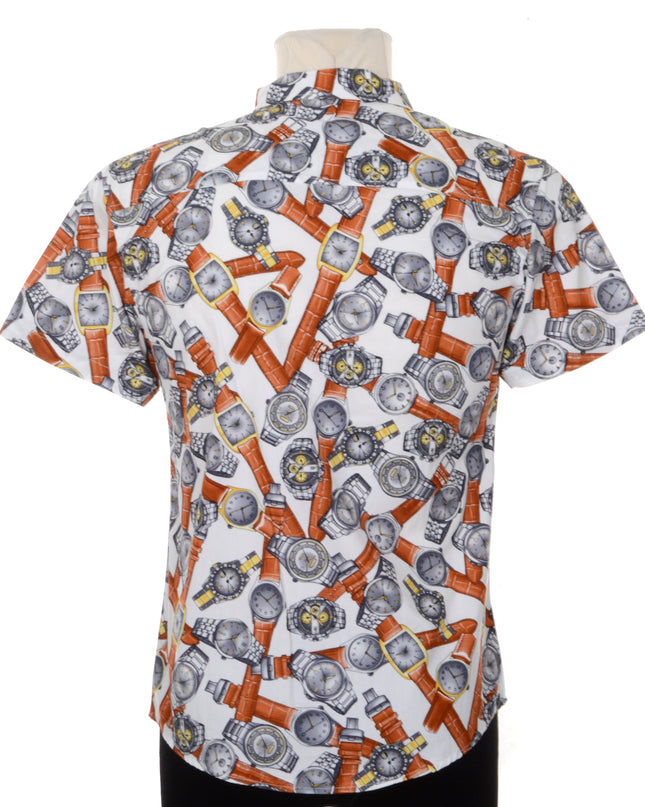 Chemise - Motif montre | Idéale pour les pulls de Noël