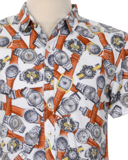 Chemise - Motif montre | Idéale pour les pulls de Noël