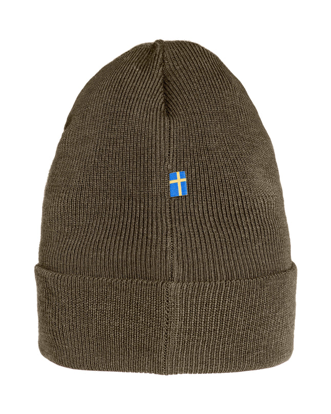 Bonnet Fjällräven Classic Knit - Vert olive foncé