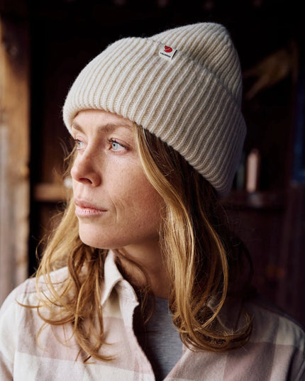 Bonnet Fjällräven Heavy Beanie - Chêne foncé