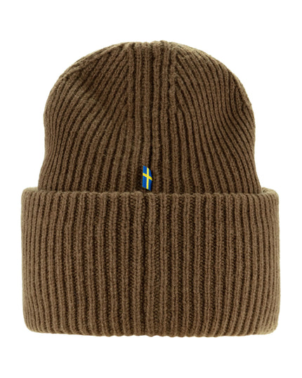 Bonnet Fjällräven Heavy Beanie - Chêne foncé