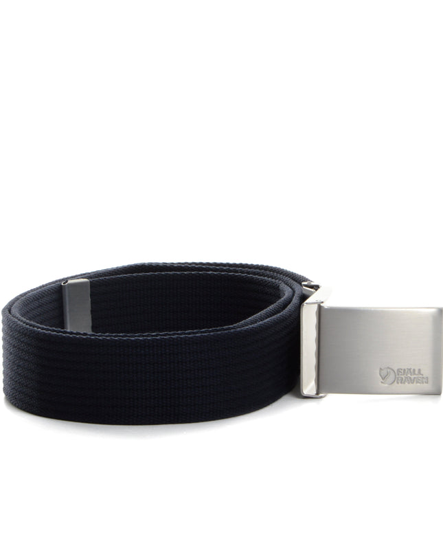 Ceinture en toile Fjällräven - Bleu marine foncé | Élégante et fonctionnelle