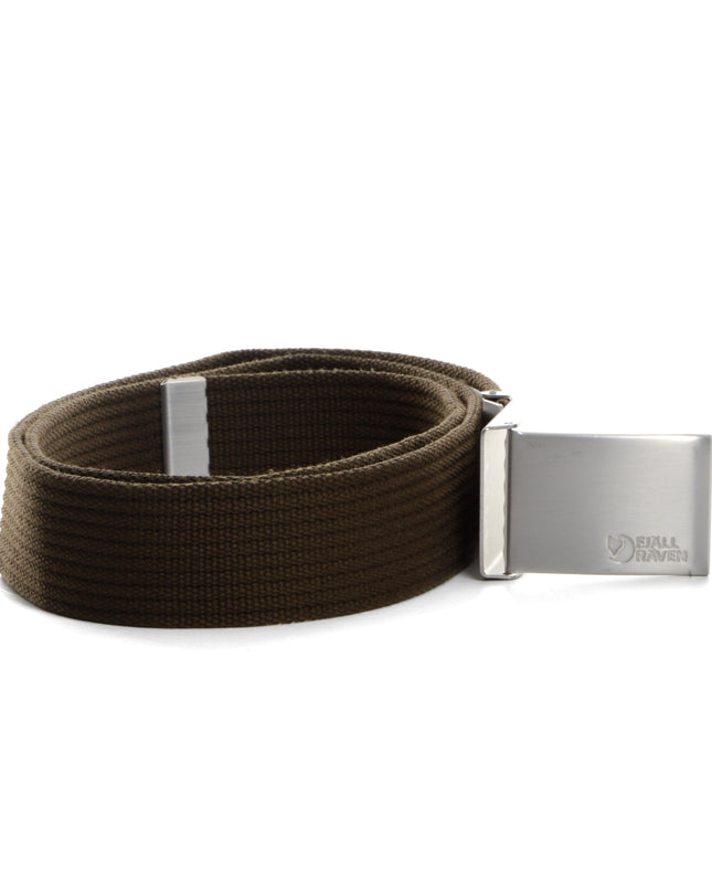 Ceinture en toile Fjällräven - Accessoire olive foncé
