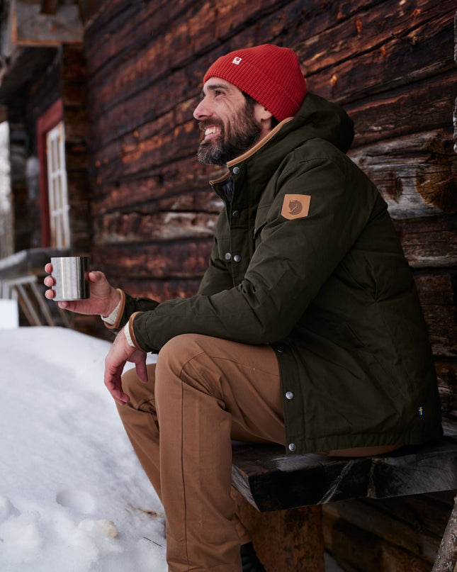 Bonnet Fjällräven Tab - Noir - Accessoire classique pour temps froid