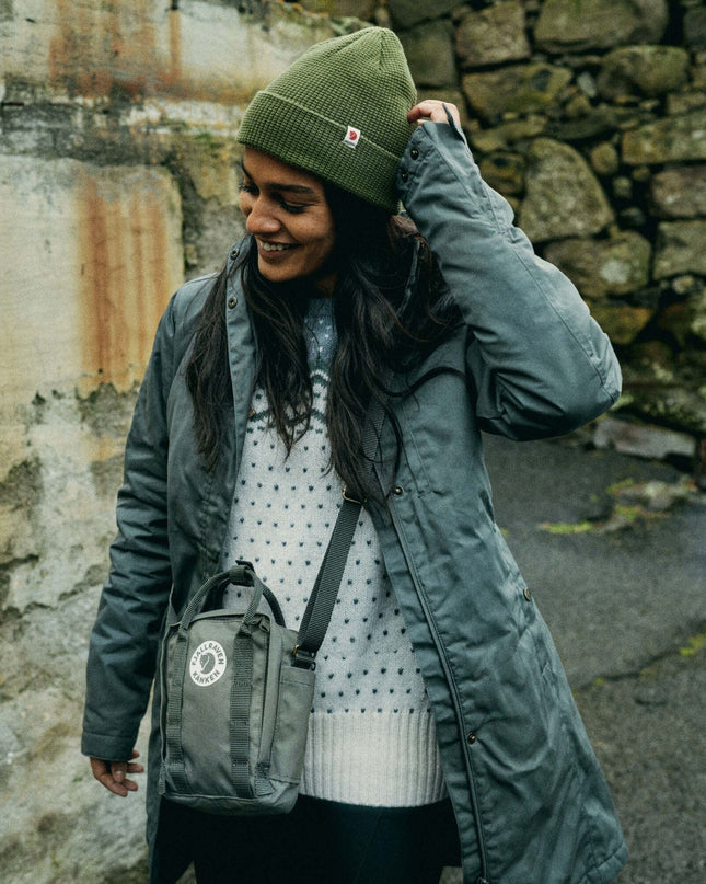 Bonnet Fjällräven Tab - Noir - Accessoire classique pour temps froid