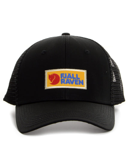 Fjallraven Vardag Langtradarkeps - Noir | Casquette Classique