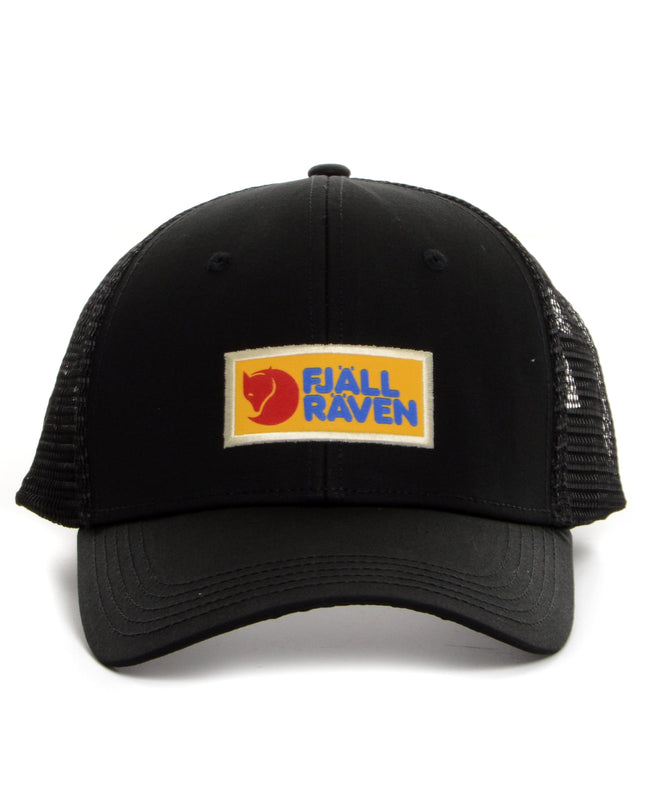 Fjallraven Vardag Langtradarkeps - Noir | Casquette Classique