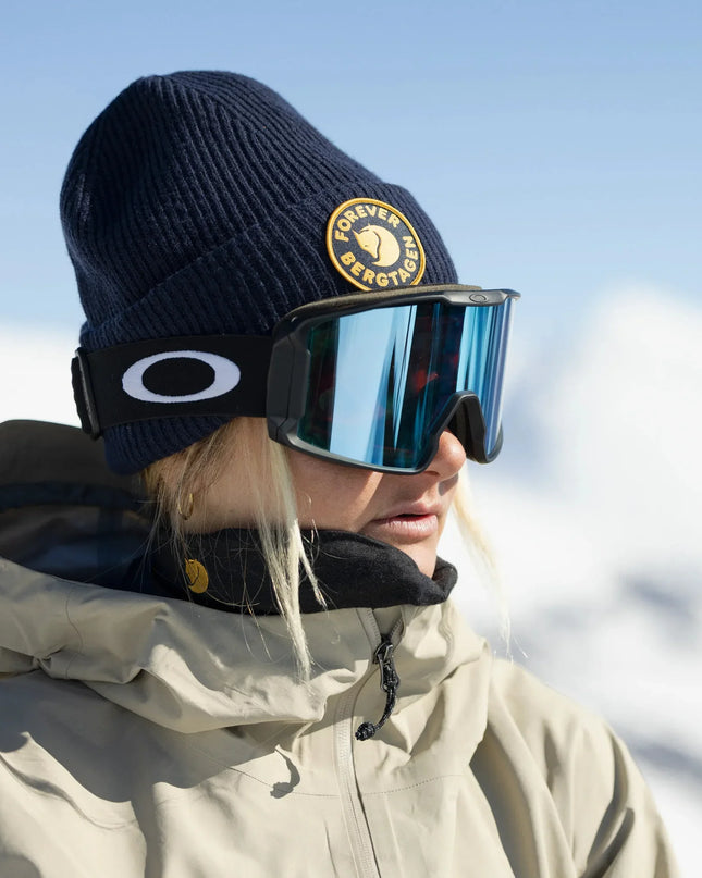 Bonnet en Laine Fjallraven Bergtagen - Bleu Marine Foncé