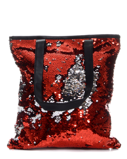 Sac fourre-tout - Design de Noël rouge