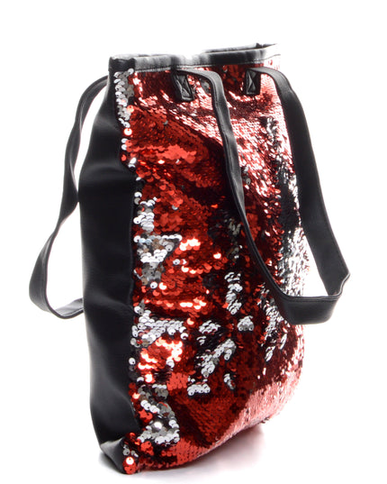 Sac fourre-tout - Design de Noël rouge