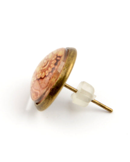 Boucles d'oreilles décoratives folk