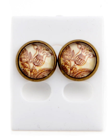 Boucles d'oreilles décoratives folk I