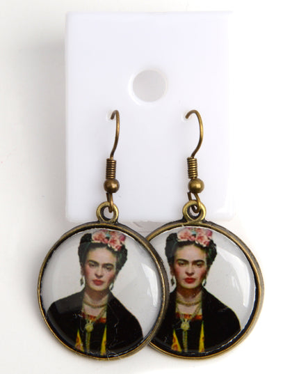 Boucles d'oreilles photo - Frida VII | Boucles d'oreilles de fête pour femmes