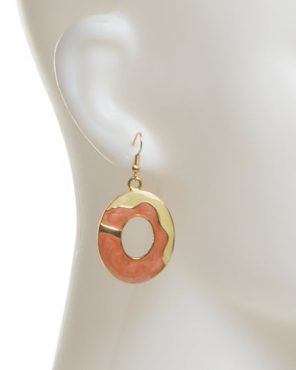 Boucles d'oreilles à pois