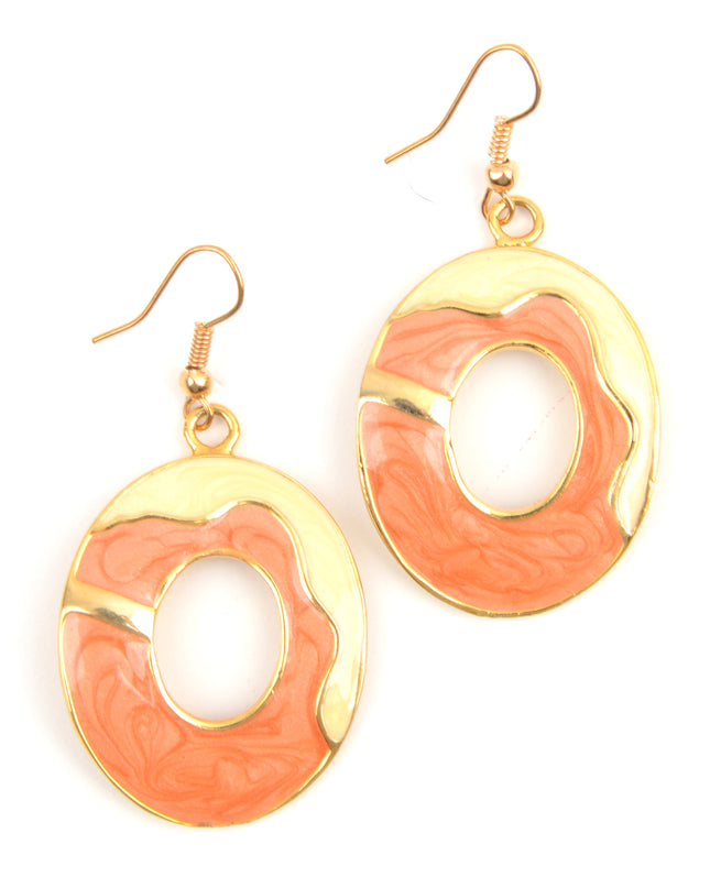 Boucles d'oreilles à pois