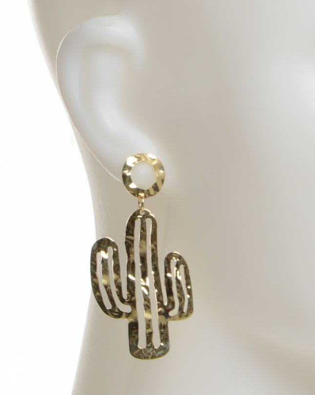 Boucles d'oreilles - Cactus