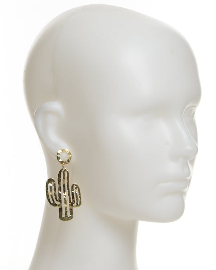 Boucles d'oreilles - Cactus