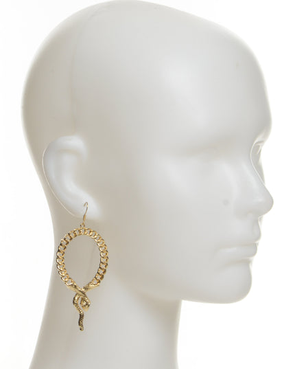 Boucles d'oreilles - Serpent